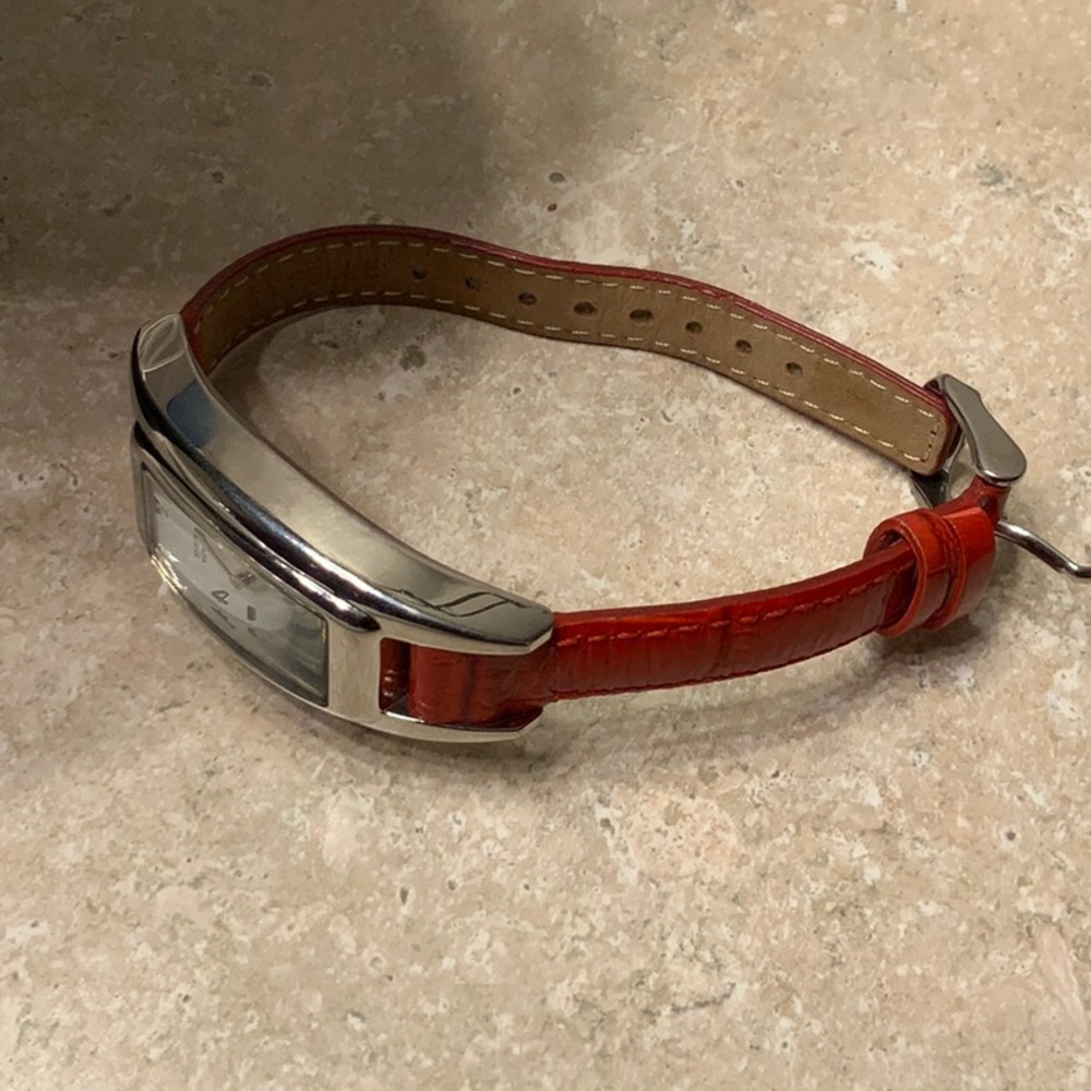 Silpada Red Leather watch - Picture 6 of 6